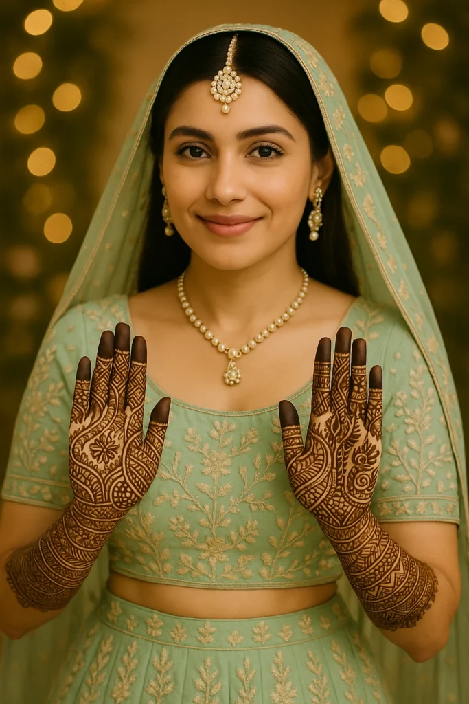  Modern Full Hand Mehndi Design