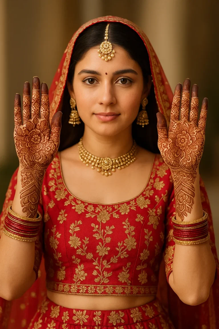 Modern Mehndi Design tips for all beautiful brides.