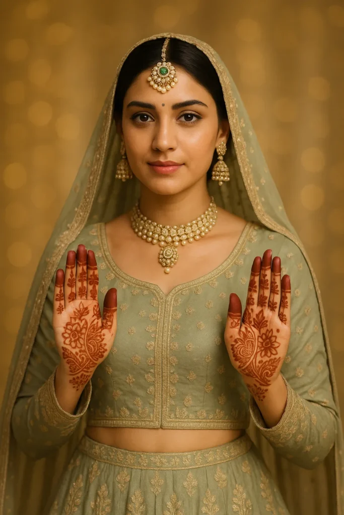 Easy Front Hand Simple Mehndi Design