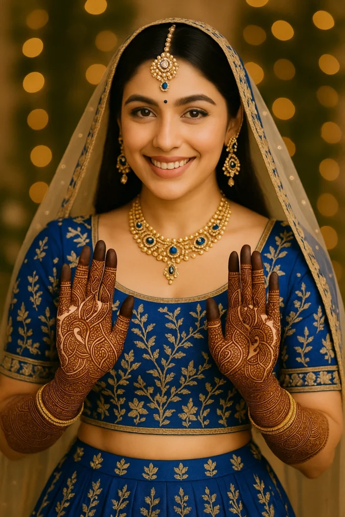 Modern Full Hand Mehndi Design