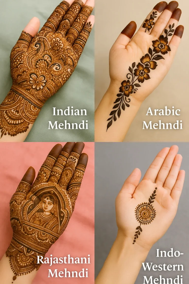 Top Mehndi Styles in India