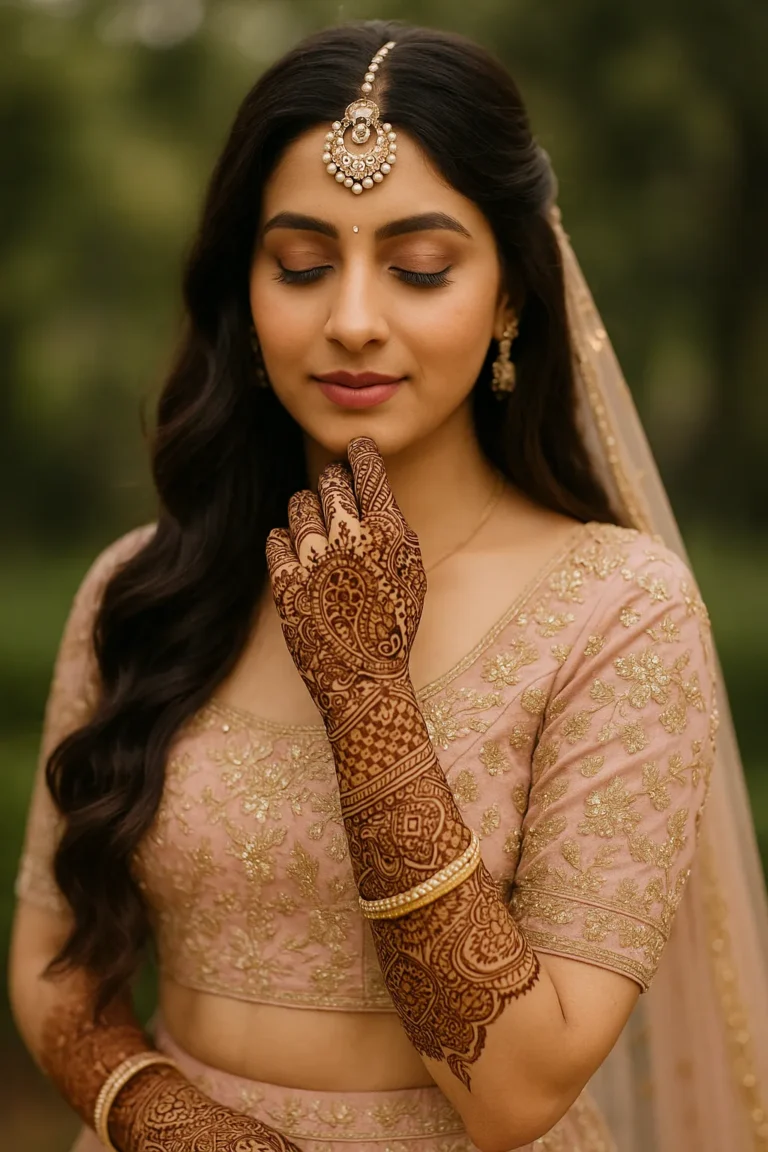 Mehndi for Pre-Wedding Photoshoots