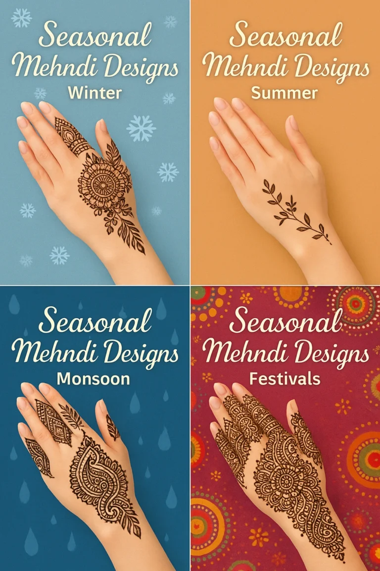 Seasonal Mehndi Designs