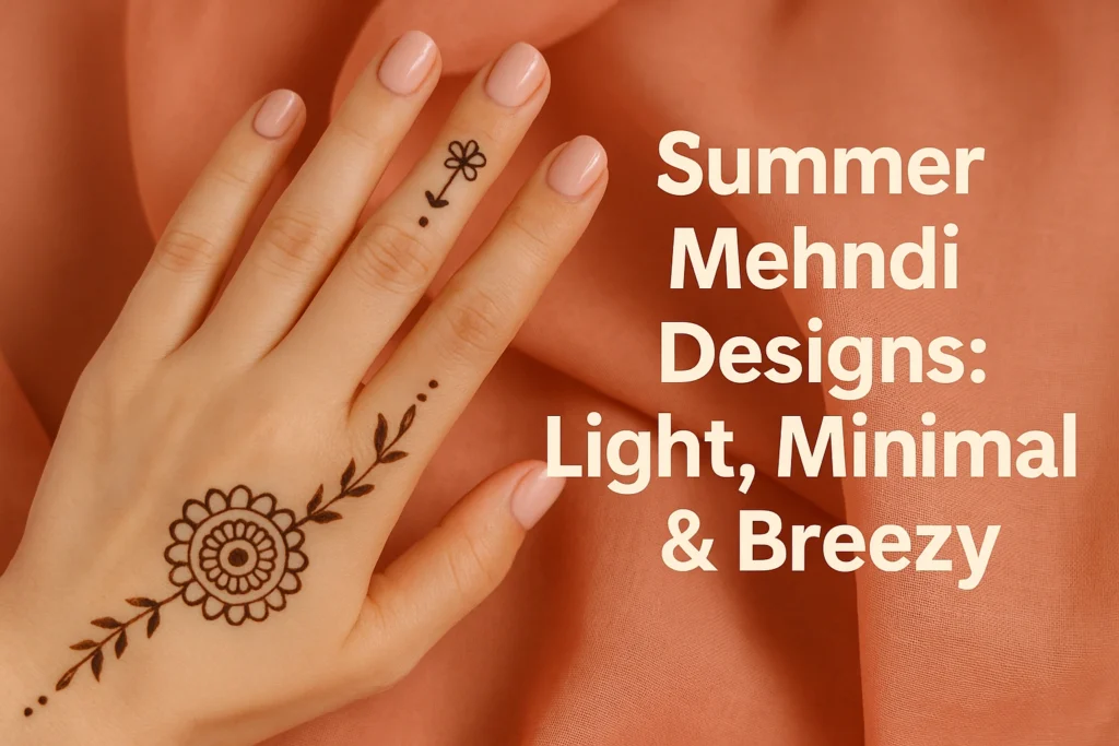Seasonal Mehndi Designs