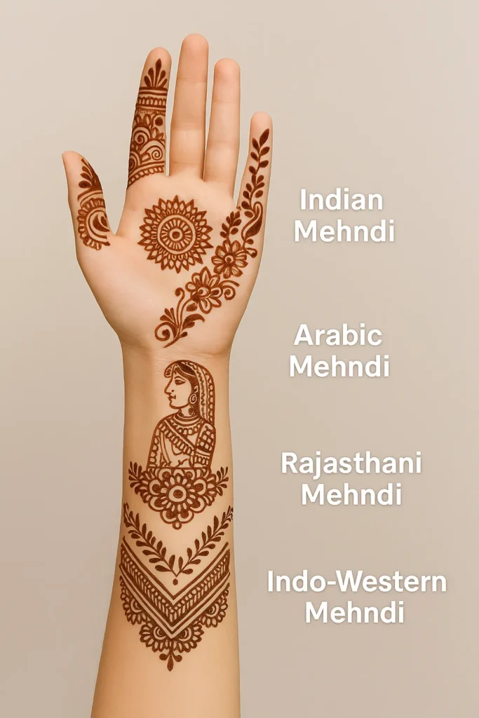 Top Mehndi Styles in India