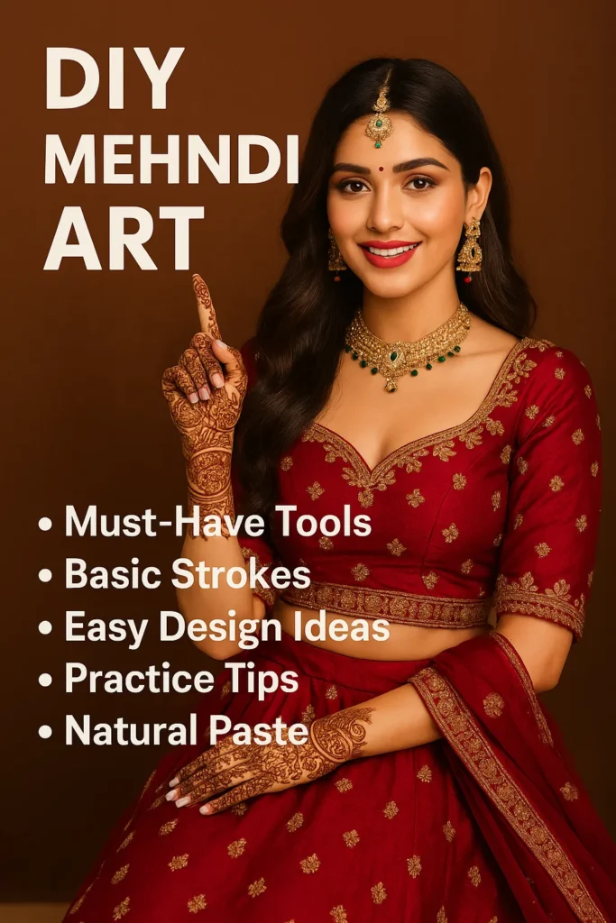 Why Oils Matter in DIY Mehndi Art