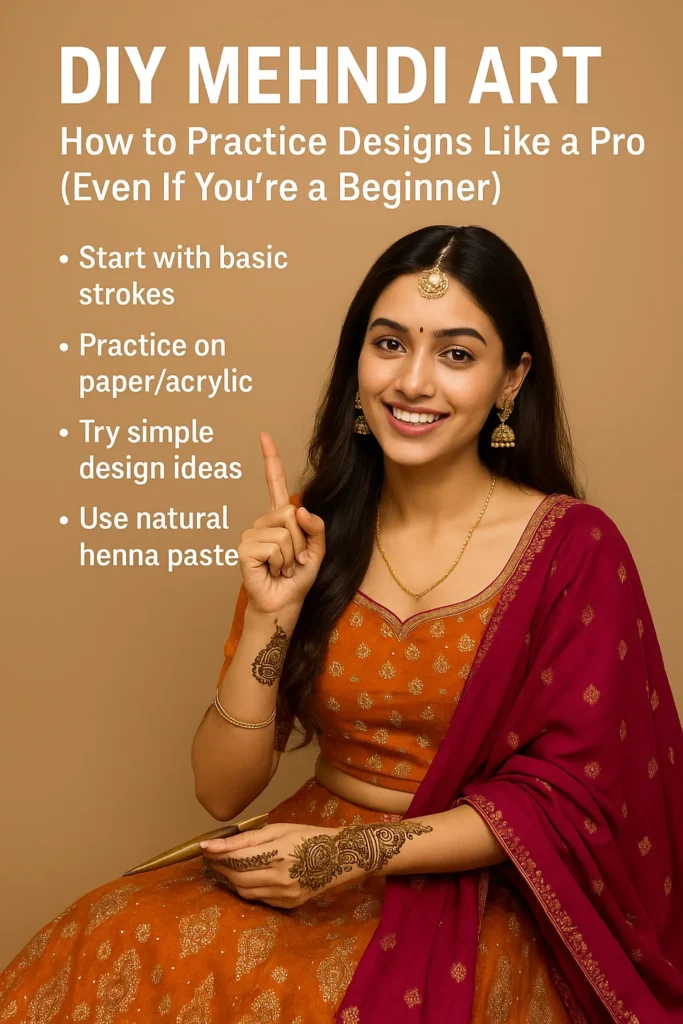 DIY Mehndi Art: How to Practice Designs Like a Pro